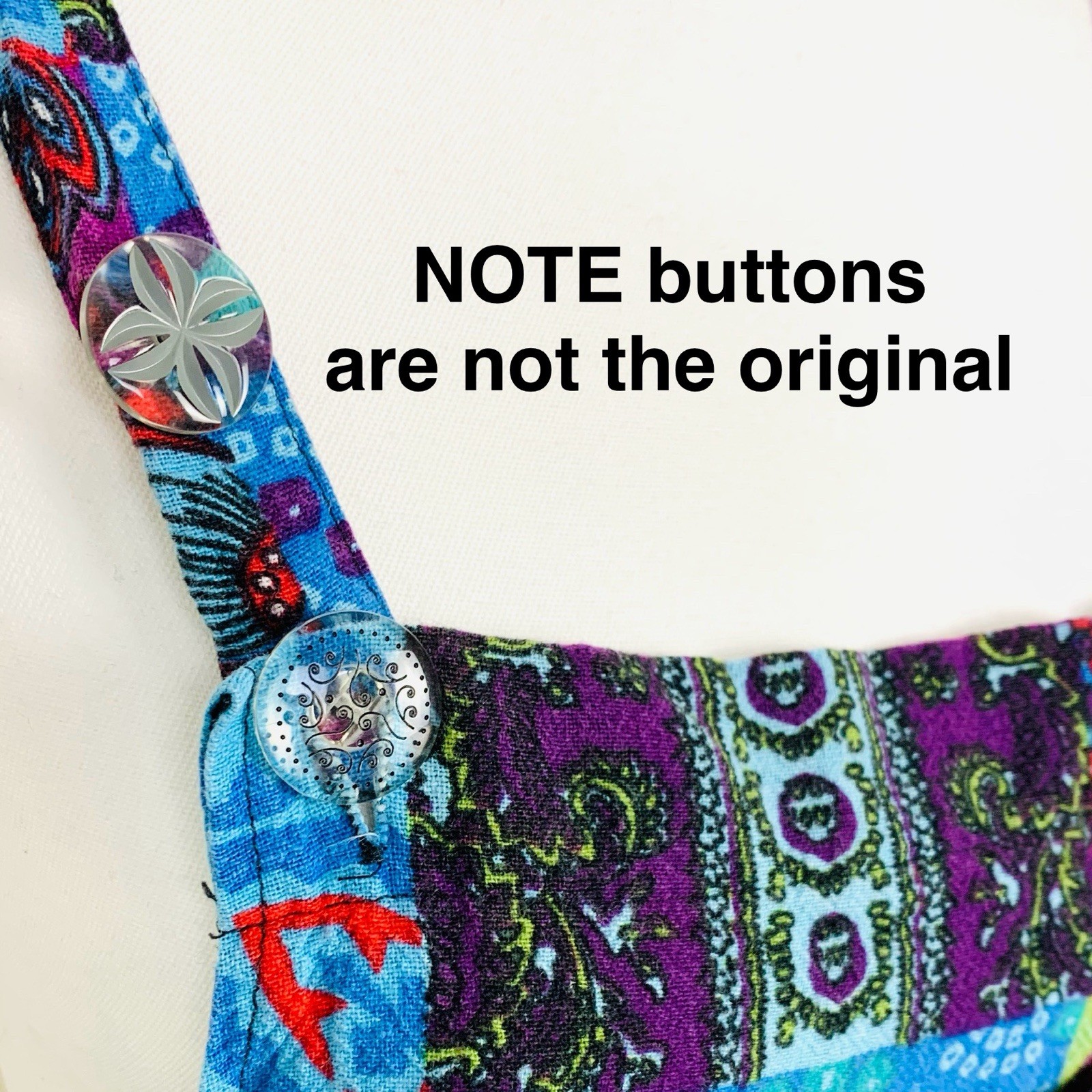 Women Patchwork Overalls M Approx. Lightweight Sl… - image 4