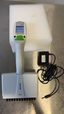 Eppendorf Xplorer 12-Channel 50-1200uL Digital Pipette w/ Charger