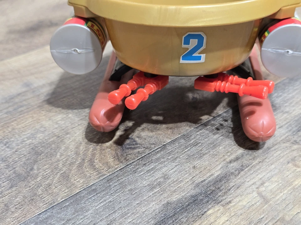 Figura de acción Food Fighters vintage Mattel 1988 Fry Chopper casi completa Foto 2 de 4