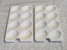 TUPPERWARE Deviled Eggs replacement trays 665-5 665-6