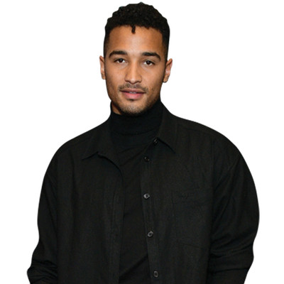 Devin Way (weiße Hose) Half Body Buddy Cutout