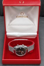 Orologio Vintage Omega Chronostop Manuale Data Ref 146.009 Bracciale Milanese e Scatole
