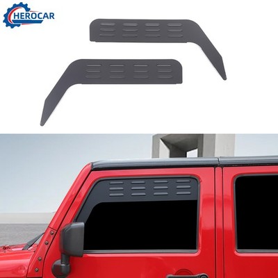 Car Front Window Louvers Air Vent Plate For Jeep Wrangler JK 2/4Door Accessories
