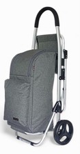 Seat Shopping Trolley Grocery Luggage Carrier cart 2 wheels 30 L