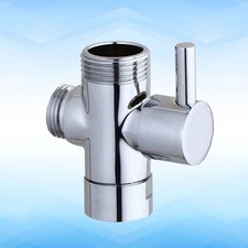 Shower Adapter for Bath Taps Diverter Valve Attachment Bathroom Angle