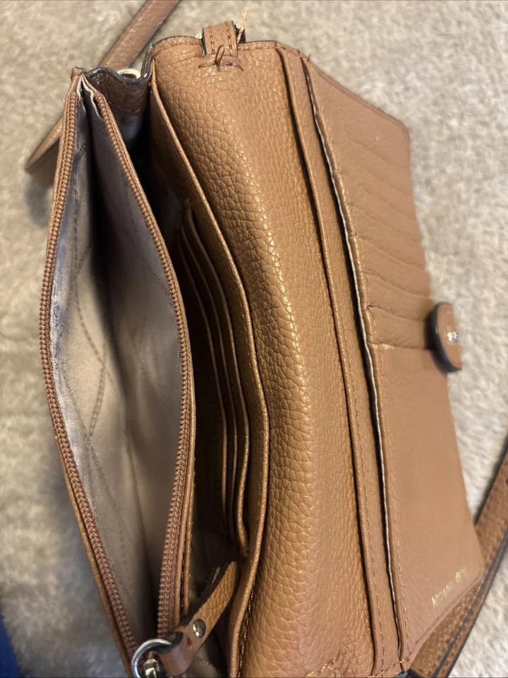 Кожаная сумка через плечо Michael Kors - Изображение 4 из 4