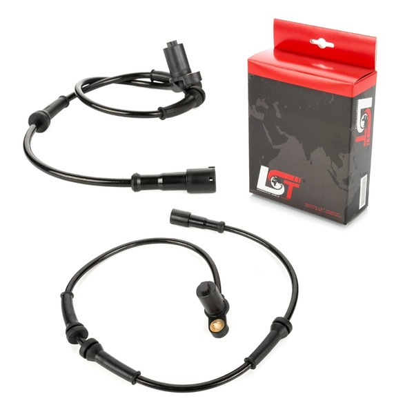 2X ABS Sensor Raddrehzahlmesser Drehzahlgeber Vorne FüR Renault Megane I Scenic-image