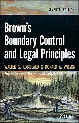 Brown'S Boundary Control And Legal Principles, 7Th...