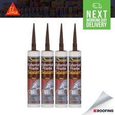 4 x Everbuild External Frame Sealant 290ml | Mould resistant | Colours Available
