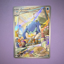 Quaxwell 207/193 SV02 Paldea Evolved Illus Rare Holo Eng on eBay