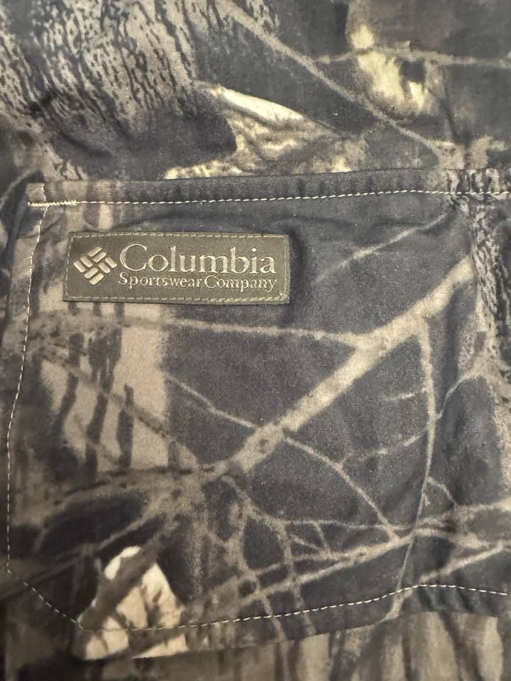 Chaqueta/forro Columbia 3 en 1 de colección roble musgo ruptura Omn Tech con capucha caza años 90 Foto 3 de 4