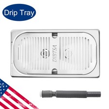 Stainless Steel Drip Tray Beer Pitcher Milk Glass Drain Board Surface Mount