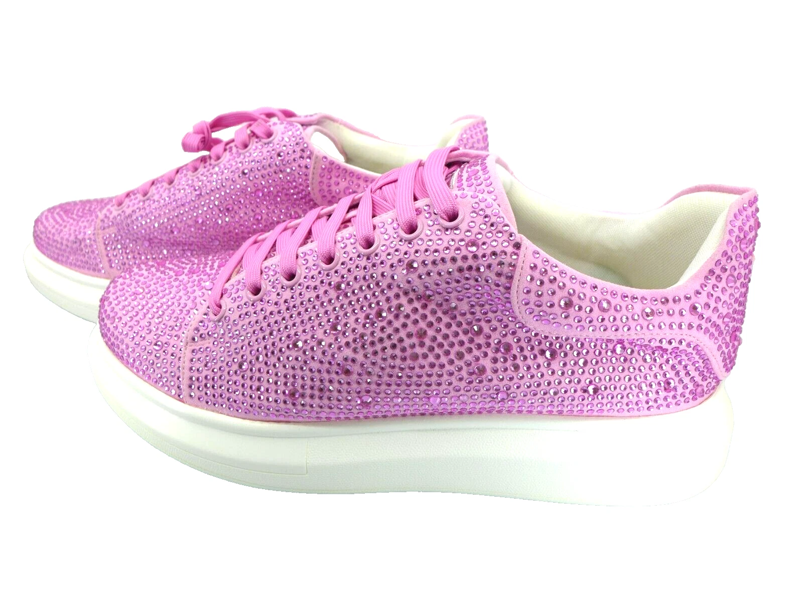 J75 Jump Slick Mens Pink Shoes Size 10 (rhinestones) New
