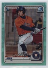 2020 Bowman Chrome Prospects Aqua Refractor 20/125 Jeremy Pena #BCP-61 07i7