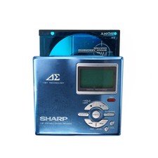 Sharp MD-DR7 1-Bit Auvi Portable Minidisc Recorder Demo / Plays