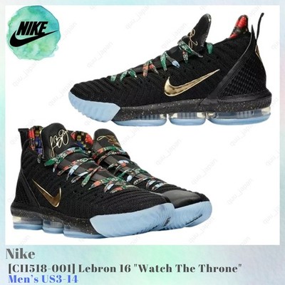 Nike Lebron 16 Watch The Throne CI1518-001 Men's US3-14 NEW