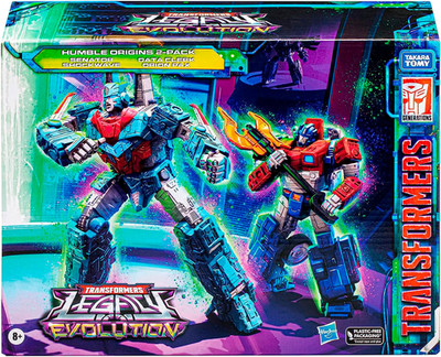 Transformers Legacy Evolution Senator Shockwave and Orion Pax - Brand New