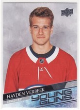2020-21 Upper Deck Hayden Verbeek Young Guns Rookie Montreal Canadiens #714