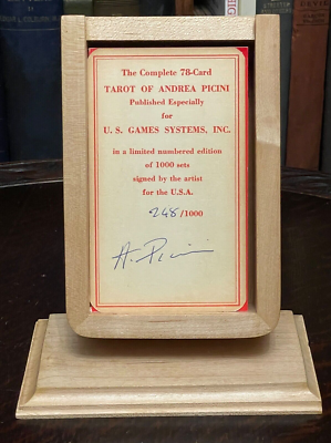 Tarot of Andrea Picini アンドレア・ピチー二  サイン入り Tarot of Andrea Picini アンドレア・ピチー二 サイン入り