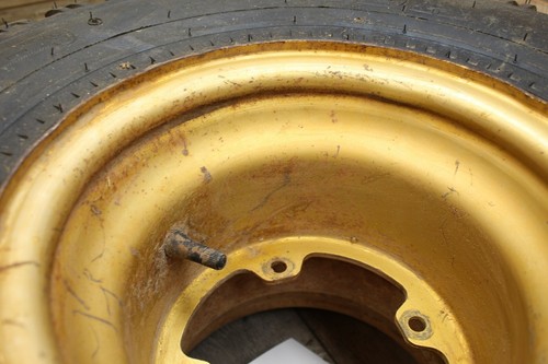 1985 Suzuki LT250EF LT 250 REAR BACK WHEEL RIM W KENDA TIRE 25x12-9 - Bild 9 von 12