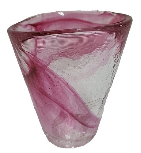 Set Of 4 Vintage MCM Pink And Gold High Tumbler Glasses | eBay