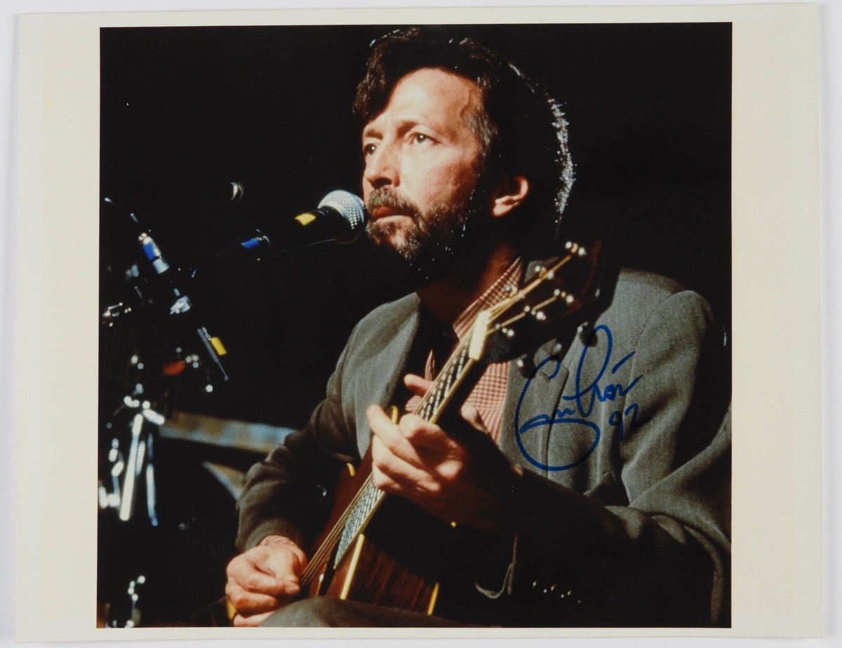 Eric Clapton JSA Signed Autograph 8 x 10 Photo | eBay
