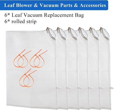 Disposable Blower Vac Leaf Bags Replacement for BLACK & DECKER 