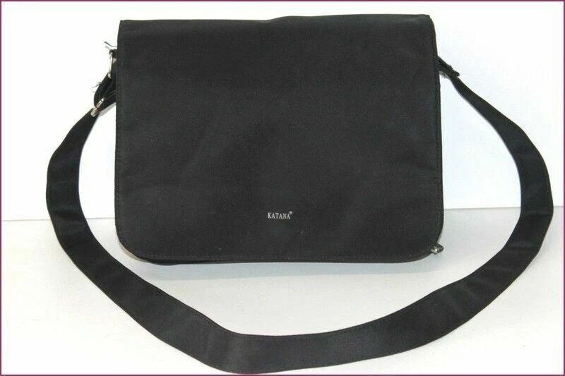 Sac Shopping KATANA En Toile Enduite Imperméable Marron - Porté épaule, Occasion Très Bon état