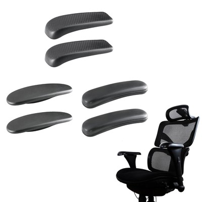 2 Paar Armlehnenhüllen - Elastische Bezüge Für Büro- & Gaming-Stühle