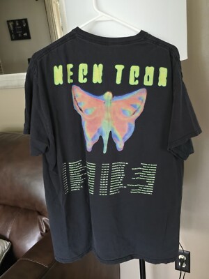 Vintage Playboi Carti Neon Tour Graphic Rap T Shirt Men's XL
