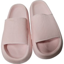 Women s Cloud Pillow Slide Slipper Sandal Pink 7-8
