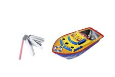 Pop Pop Boot “Lucky Toys”, Made in Japan (Kerzendampfboot)