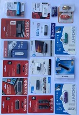 USB Flash Drives Various Brands and Sizes