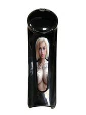 Sexy Tattooed Blond Girl Metal Dash Insert 08-21 Street Glide & 10-21 Road Glide