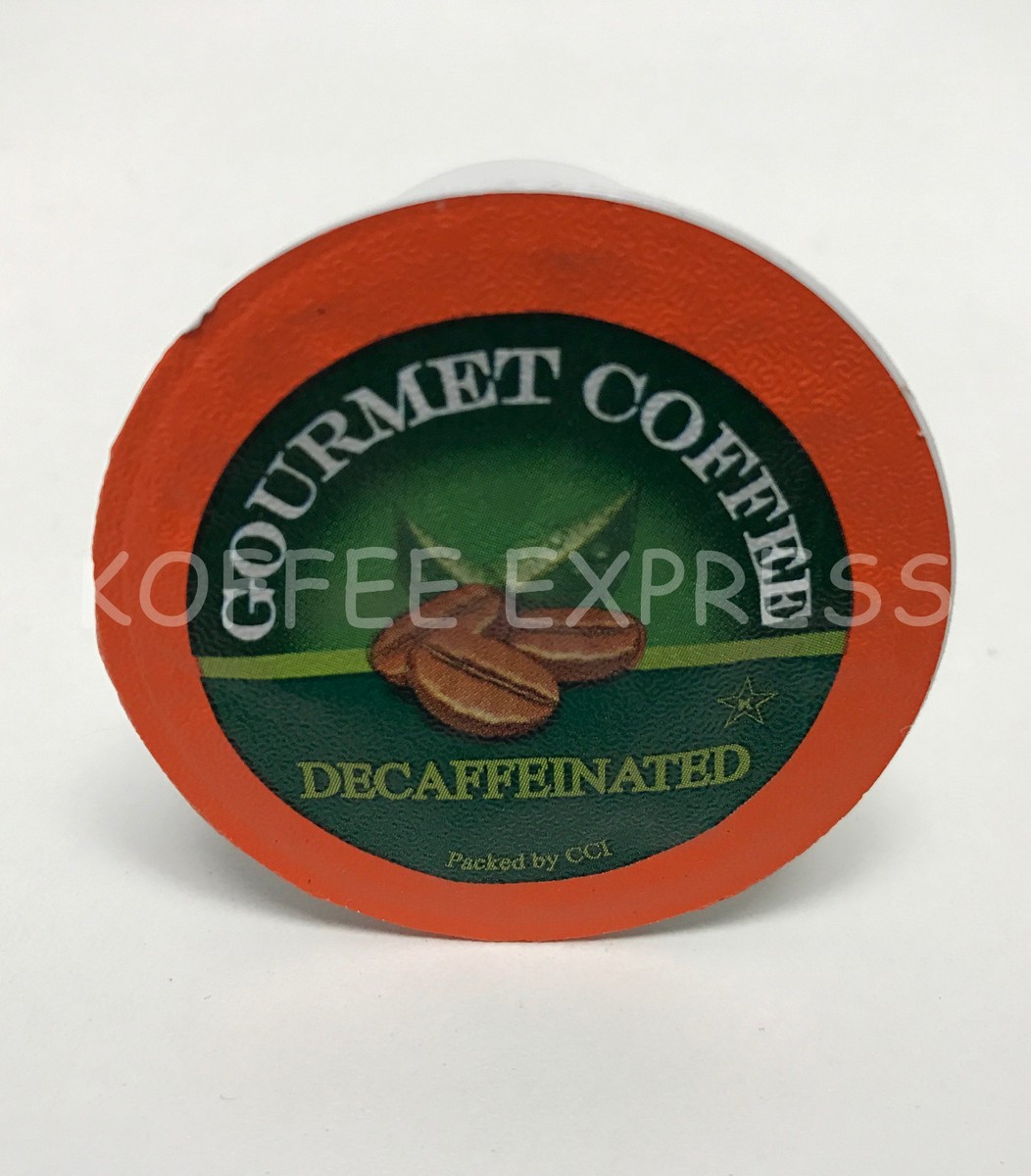DECAF COLOMBIAN COFFEE SINGLE SERVE K CUPS 20 CUPS ROASTED FRESH WEEKLY