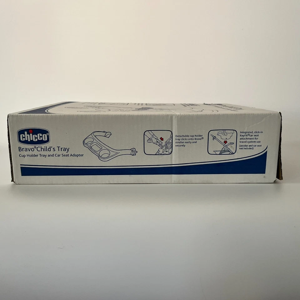 Chicco Bravo Child's Tray Black 00060141000070 NEW - Image 2 of 4