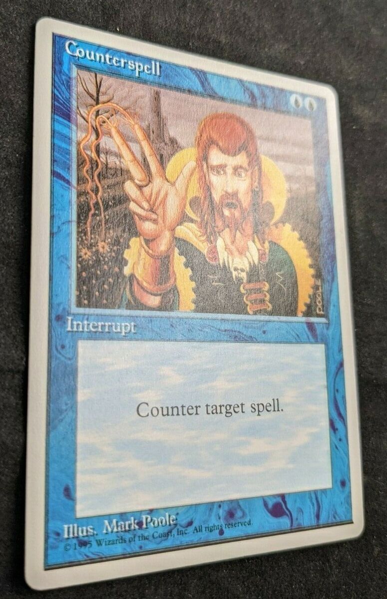 MTG Magic The Gathering Counterspell Alternate 4th Fourth MTG Magic The Gathering Counterspell Alternate 4th Fourth