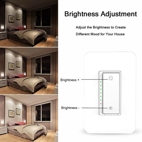 Interruptor de doble luz inteligente Wi-Fi funciona con la aplicación Alexa Google Home Smart Life - Imagen 46 de 59