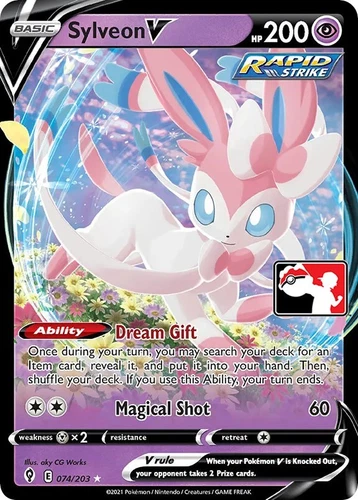 Sylveon V 074/203 Prize Pack Series Cards