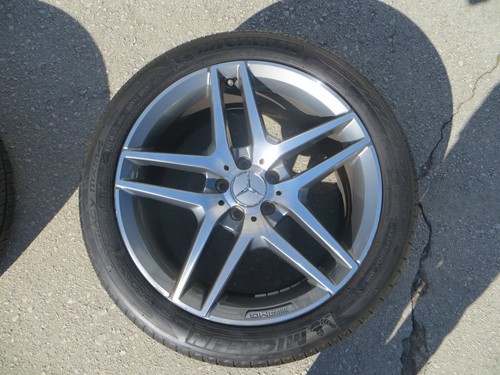 Mercedes-Benz AMG Silver Set of Wheels and Tires | Genuine OEM