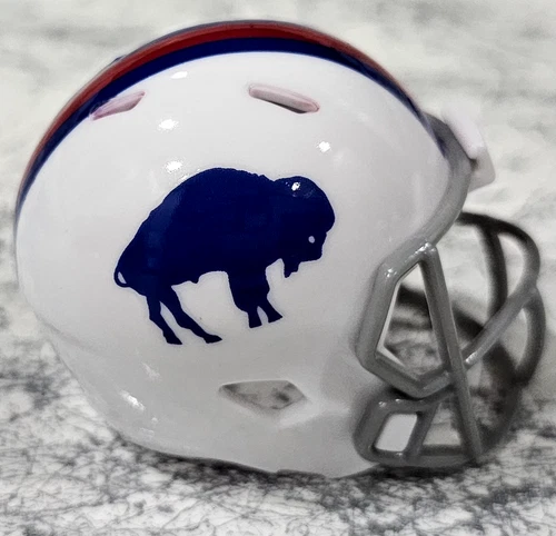 Custom Buffalo Bills throwback concept pocket pro football helmet