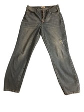 Nicole Miller Jeans Womens 8 Nomad Super High Rise Taper