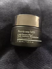 Perricone MD Cold Plasma Plus + Daily Defense Moisturizer SPF 35 NWOB 1 oz/30ml