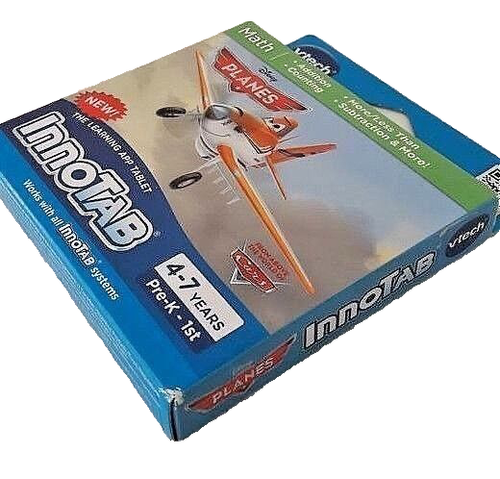 Pre K First 1st Grade Math Planes Vtech InnoTab Learning App Tablet Disney NEW - Picture 2 of 3