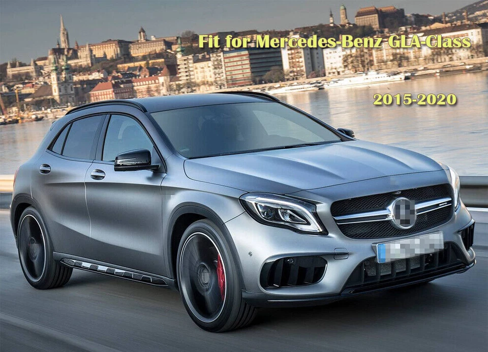 Козырьки на окна автомобиля защита от солнца и дождя 4 шт для Mercedes-Benz GLA 250 2015-2020 - Изображение 2 из 4