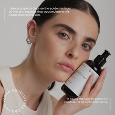 Versew Gel nettoyant pour le visage bio végétalien - Nettoyant et démaquillant -