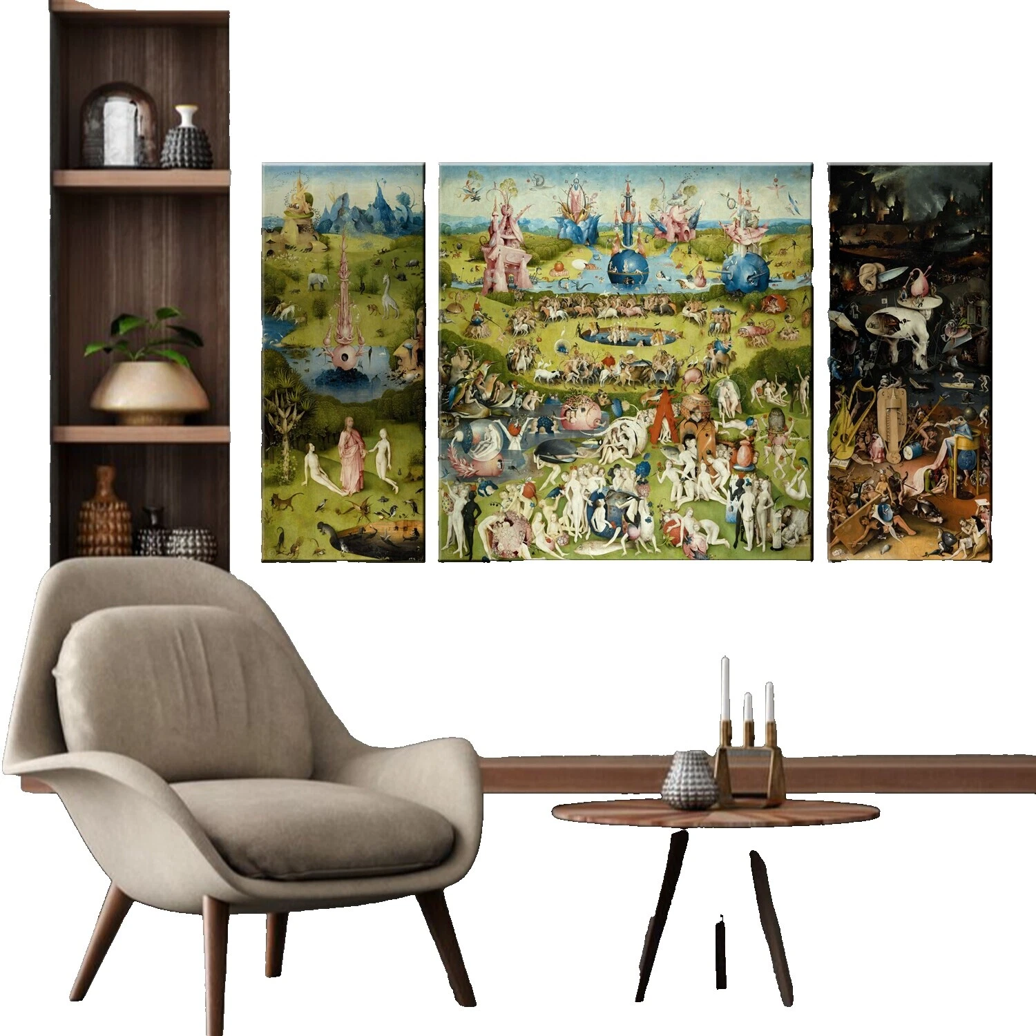 Triptych Framed Home Décor Posters & Prints