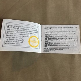 Rad Racer Nintendo NES Manuale Istruzioni Libretto SOLO Radracer Racing Vintage