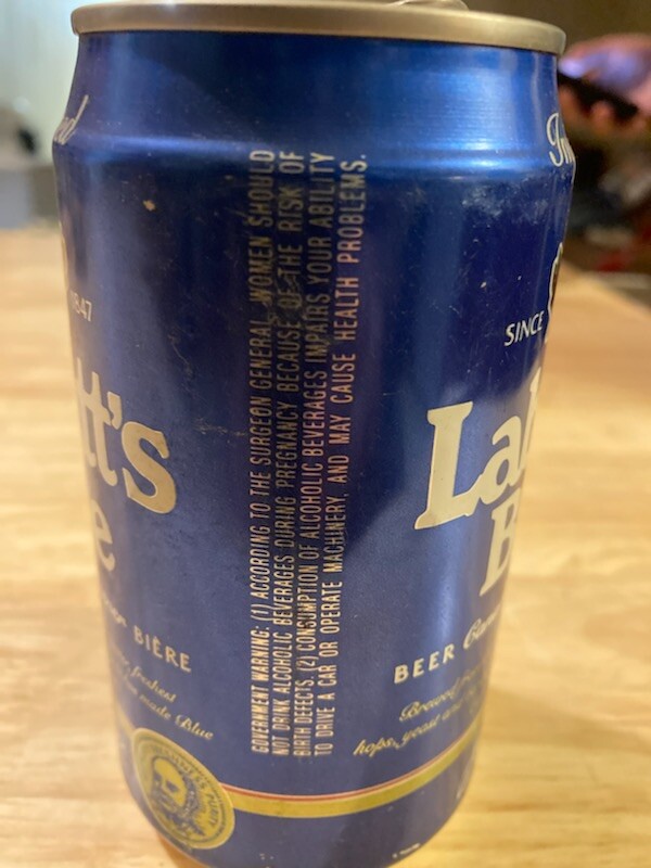 Labatt's Blue Vintage Beer Can ( empty) | eBay