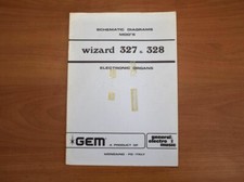 GEM Wizard 327 328 Original Service Manual Repair Schematics Schematic